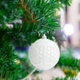 thumbnail image 1 of Christmas 8cm Christmas Tree Foam Pendant Christmas Decorations Pearl Hanging Colored, 1 of 6