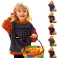 thumbnail image 2 of LRen Toddler Girls Halloween Hoodie Halloween Graphic Pullover Hooded Sweatshirt Oversized Cozy Casual Long Sleeve Fall Winter Back to school, Halloween, Christmas Hoodie Blouse, 2 of 5