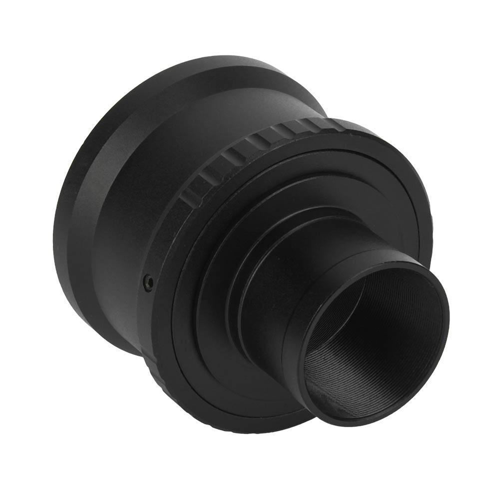 Tebru Telescope Adapter,Telescope Adapter Ring,T2NEX Metal 1.25 inch