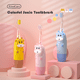 thumbnail image 2 of Cepillo de dientes eléctrico sónico para niños de 3 a 12 años, regalo, colorido, LED, lindo cepillo de dientes sónico para niños, temporizador inteligente, cabezales de cepillo, 2 of 5