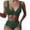 Green, variant on Tbopshirt Bikinis for Women,Womens Bathing Suits,Women's Fashion Bikini Set Swimsuit Two Piece Filled Soild Swimwear Beachwear,Womens Swimsuits