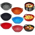 thumbnail image 3 of LCXmlly Mixing Stick High Temperature Resistance Fryer Pan Reusable Silicone Baking Tray Kitchen Supply, 3 of 5