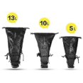 thumbnail image 4 of 2025 Rhinowalk RK19511 Full Waterproof Bicycle Saddle Tail Bag Big Capacity Road Bike Bag, Colour: RK19513 Black 13L, 4 of 4