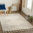 thumbnail image 2 of Surya Khemisset KMS-2311 30x48" Rectangle Modern Cotton Rug in Light Gray/Taupe, 2 of 7