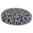 thumbnail image 2 of Majestic Pet | Athens Round Pet Bed For Dogs, Removable Cover, Black, Small, 2 of 6