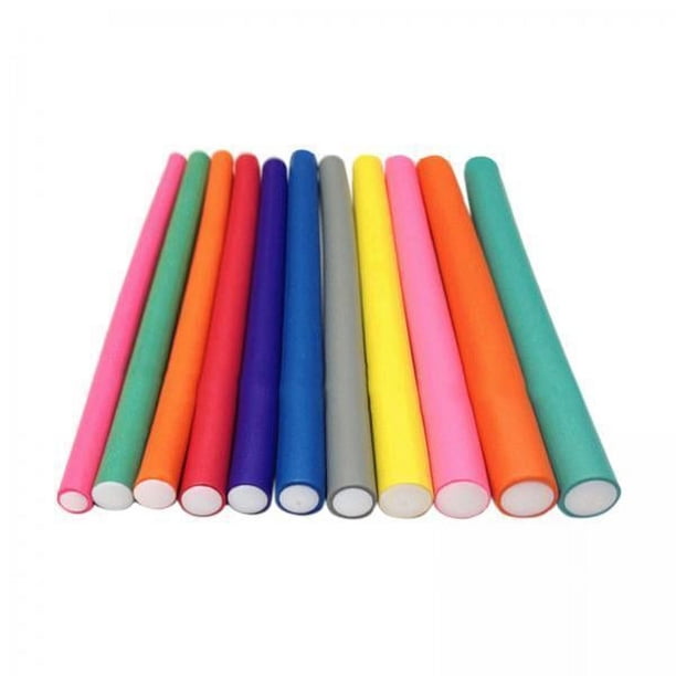 Varilla rizadora sin calor,Varillas para rizar flexibles Rizadores para el cabello Rodillos,Juego de rulos de espuma Twist Flex Soft DIY,Fabricantes de varillas rizadoras flexibles de 2 piezas