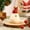 B, variant on HongHeng Christmas Santa Claus Snowman Candles with Santa Hat & Bell Handmade Soy Wax Christmas Characters Shaped Candle Mini Aesthetic Candle for Home Table Christmas Eve Party