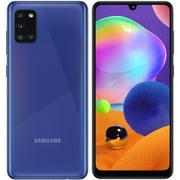 Samsung Galaxy A31 A315G 128GB Dual SIM GSM Unlocked Android Smartphone (International Variant/US Compatible LTE) - Prism Crush Blue (Used)