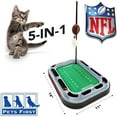 thumbnail image 3 of NFL Tampa Bay Buccaneers Cat Scratcher Toy with Catnip Plush & Feather Cat and Kitty Toy, 3 of 7