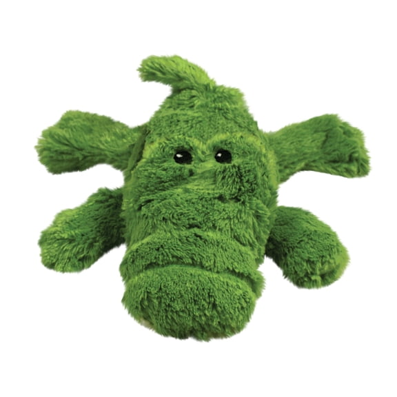 KONG® Cozie™ Plush Dog Toy with Squeaker, Ali the Alligator, Small