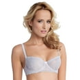 thumbnail image 1 of Felina | Harlow Demi Unlined Bra | Lace | Support | Comfort | Padded Straps (Chrome, 36C), 1 of 4