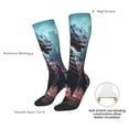 thumbnail image 4 of Naloa Urban Mechanical Dragon Thigh High Socks Extra Long Stretchy Sock Women Over Knee High Opaque Stocking Daily Wear, 4 of 6