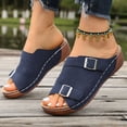 thumbnail image 6 of Willtoo Orthopedic Sandals for Women 2026 Comfortable Summer Wedges Wide Width Platform Sandal, 6 of 8