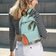 thumbnail image 5 of Easygdp Vintage Surf Van Beach Mochila de Lona Resistente para Laptop, Compatible con Laptops de 15 a 17 pulgadas, Ideal para Escuela, Trabajo y Viajes-Small, 5 of 5