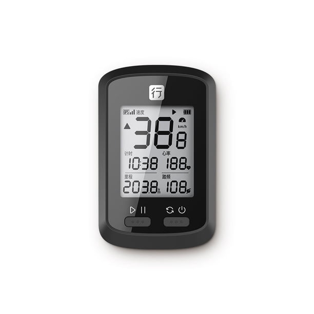 Eigraketly Pantalla retroiluminada para ordenador de bicicleta USB, velocímetro inalámbrico profesional práctico de 25H, tabla de código de velocidad de Ciclismo Eigraketly OD025846-00B