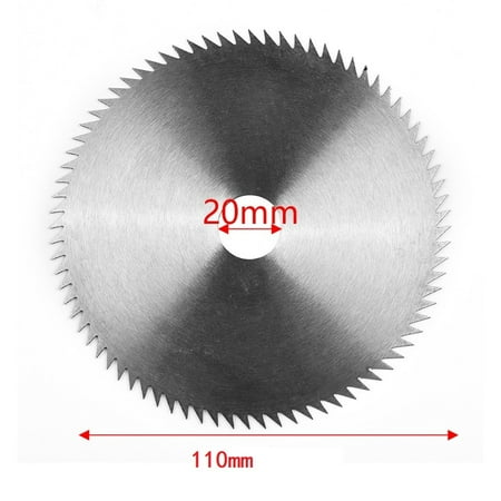 

RANMEI Manganese Steel Circular Saw Blade 110mm 75Teeth Power Tool Wood Cutting Disc