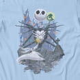 thumbnail image 3 of Disney The Nightmare Before Christmas Halloween Vibes Men's T Shirt (Light Blue, S-XXXL), 3 of 4