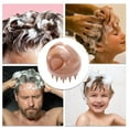 thumbnail image 6 of Unique Bargains 1 Pc Round Hair Shampoo Brush for Head Massage 3.78"x3.54" Skin Color, 6 of 6