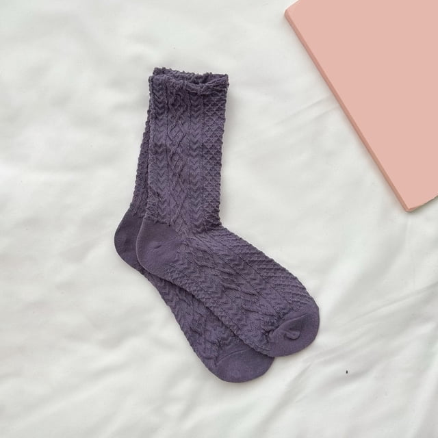 Casual Floral Socks for Women Cute Ruffle Slouch Athletic Quality Comfort Breathable Soft Everyday Wear Unique Design