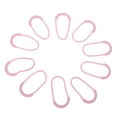 thumbnail image 2 of 10 Uds de tiradores de cremallera Cola de repuesto extensión de cremallera rosado, 2 of 7