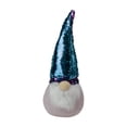 thumbnail image 6 of Northlight Gnome with Flip Sequin Hat Christmas Decoration - 17.5" - Purple and Blue, 6 of 7