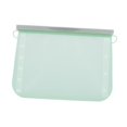 thumbnail image 2 of Tnarru Reusable Freezer Bag, Silicone Reusable Storage Bag, Food Meal Prep Storage Container for Snack, Lunch, Travel, Sandwich Green, 2 of 8