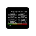 thumbnail image 2 of 9 In1 Air Quality Monitor Meter Carbon Dioxide Detector TVOC HCHO PM2.5 PM1.0 PM10 Temperature Humi, 2 of 5