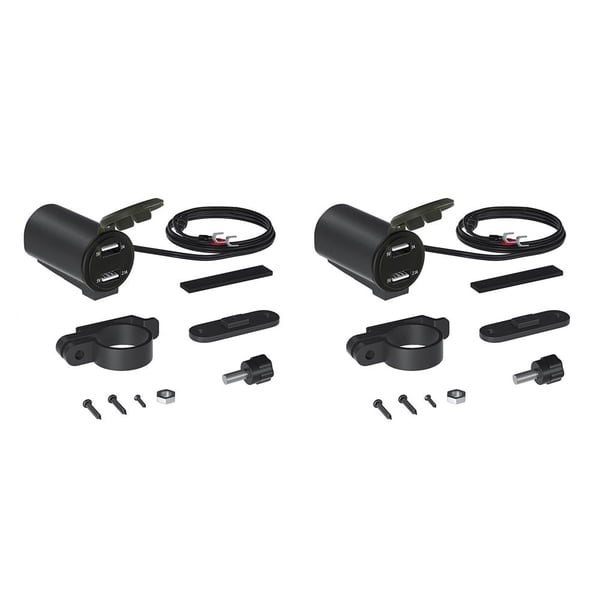 Sidaley Herramientas de reacondicionamiento Cargadores Accesorio de control Accesorios de motocicleta Parte Universal Multifunción Luz verde 2piezas