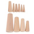 thumbnail image 1 of OFFIGAM 10Pcs Wood Marine Drain Plug Durable Lightweight Boat Accessory for Canoe Kayak, 1 of 6