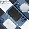 thumbnail image 5 of JETech Magnetic Case for iPhone 12 Mini 5.4-Inch Compatible with MagSafe Wireless Charging, Shockproof Phone Bumper Cover, Anti-Scratch Clear Back (Navy), 5 of 7