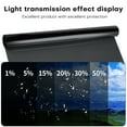 thumbnail image 5 of Charcoal 2PLY Nano Ceramic 35% VLT Car Tint Professional Window Tint Heat, UV 99%, and IRR 85% to 90% Tint for Cars or Building Adhesive Film Easy Shrink Plotter Friendly 24"X20', 5 of 8