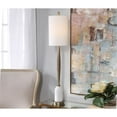 thumbnail image 2 of Allora Mid-Century Buffet Lamp in Antique Brass, 2 of 8