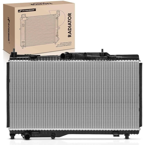 A-Premium Primary Engine Coolant Radiator Assembly Compatible with Ford EcoSport 2018 2019 2020 2021 2022 2.0L