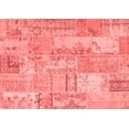 thumbnail image 1 of Ahgly Company Indoor Rectangle Patchwork Red Transitional Area Rugs, 2' x 4', 1 of 4
