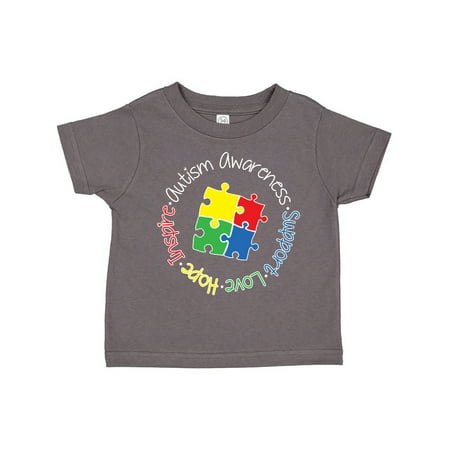 

Inktastic Autism Awareness Circle Gift Toddler Boy or Toddler Girl T-Shirt
