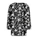 thumbnail image 4 of Blusas para las Mujeres Casual, 3/4 Manga Floral Estampado Camiseta de Moda Top Hecho de Poliéster Transpirable Suave para el Uso Diario de Primavera Otoño, Tops de Blusa para las Mujeres, 4 of 9
