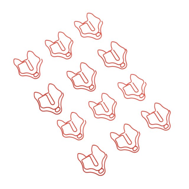 Dekaim-Clips De Papel De Animales Adorables, Clips De Papel Divertidos Para álbum De Recortes, Marcapáginas Pequeños E Interesantes, Clips Para Cuadernos, Sobre, 100 Uds.