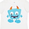 thumbnail image 4 of Inktastic Cute Monster, Blue Monster, Funny Monster, Horns Boys or Girls Toddler T-Shirt, 4 of 5