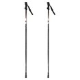 thumbnail image 3 of Almencla Ski Poles Aluminum Poles Ergonomic Handle Strong Lightweight Portable for Winter Sports Snowshoeing Skiing Outdoor Adventures Black, 3 of 8