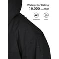thumbnail image 5 of ZSHOW Girl's Rain Parka Snow Coat Waterproof Warm Fleece Lined Winter Ski Jacket Black 10-12, 5 of 9