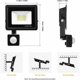 thumbnail image 5 of luces de seguridad de 20 W con sensor de movimiento PIR, foco LED inteligente, 5 of 5