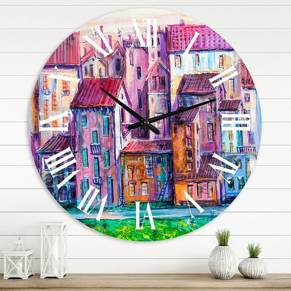 Designart 1 in Quartz Modern/Contemporary Wall Clock