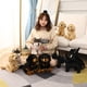 thumbnail image 2 of Juguete de simulación de Bichon Frise para perro, peluches de Pomerania, cachorros de cumpleaños, mascotas, amantes de las mascotas, 2 of 5