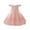 1-Light Pink, variant on Elegant V-Neck Flower Girl Dress for Wedding Birthday Girl's Formal Dresses,Grey,4-6 Years