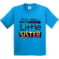 thumbnail image 3 of Inktastic Don't Mess with My Little Sister Youth T-Shirt, 3 of 5