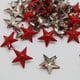 thumbnail image 3 of 50x Remaches de estrella de metal Tacos de remache Sujetadores de puntos para cinturón de material cuero, 3 of 7