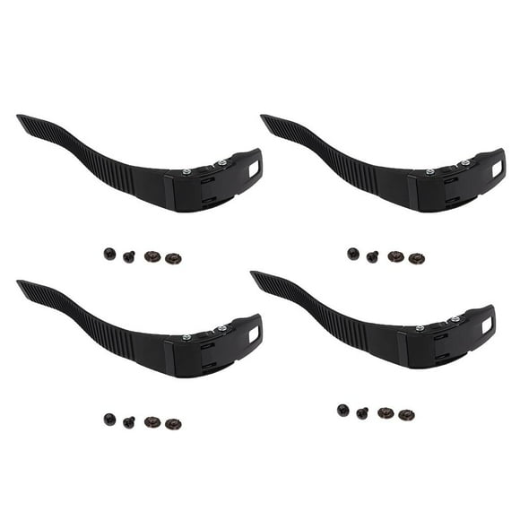 4x Reemplazo Duradero Correa de Patinaje en Línea Patines de Ruedas Correa de Energía con Tornillos de Montaje Accesorios de Piezas para Exteriores Macarena Correa para patines en línea de 1 pieza