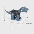 thumbnail image 4 of 4pcs Take Apart Dinosaur Set Toys for 3-8 Year Old Boys, Building Construction, 4 of 5
