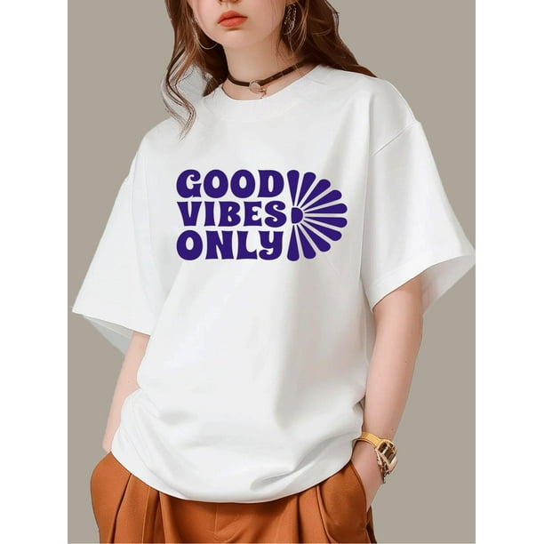 Personalized Printed T-shirt, Cotton Knit Short Sleeved Round Neck Spring and Summer Casual Top, Comfortable Casual Women's Clothing Tee For Adult, Men, Women, Teen, Teenager, Adolescent, Youth