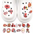 thumbnail image 3 of 20 piezas de accesorios para zapatos de fútbol (B), accesorios para zapatos de dibujos animados, utilizados para zapatos perforados, pulseras, fiestas, decoración de bricolaje., 3 of 5